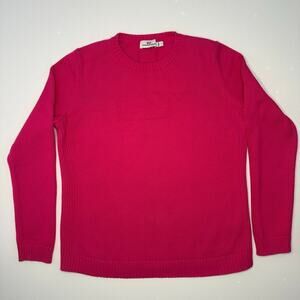 Vineyard Vines Pink Crewneck Sweater with Whale Motif